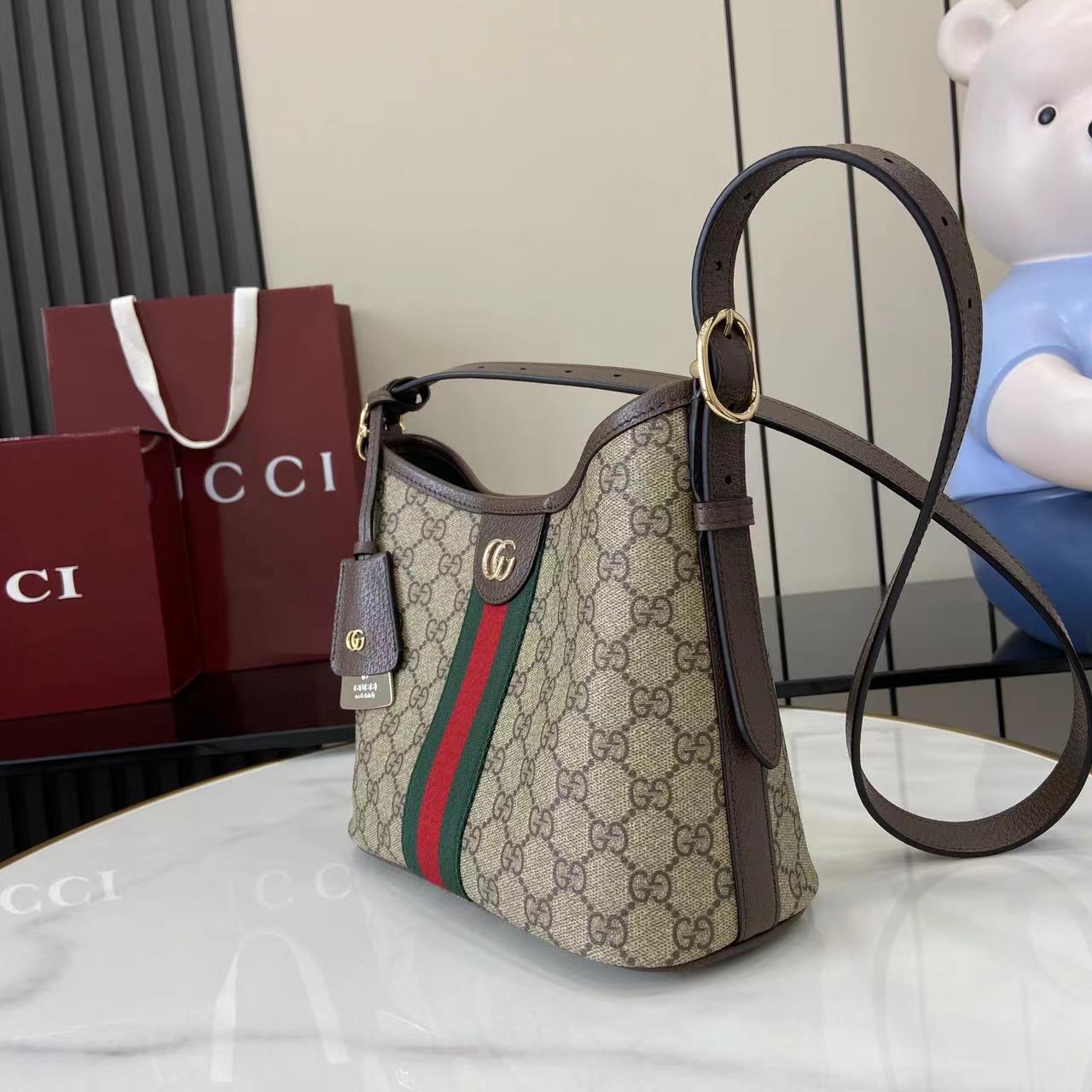 Gucci Ophidia Small Shoulder Bag - DopestKickz