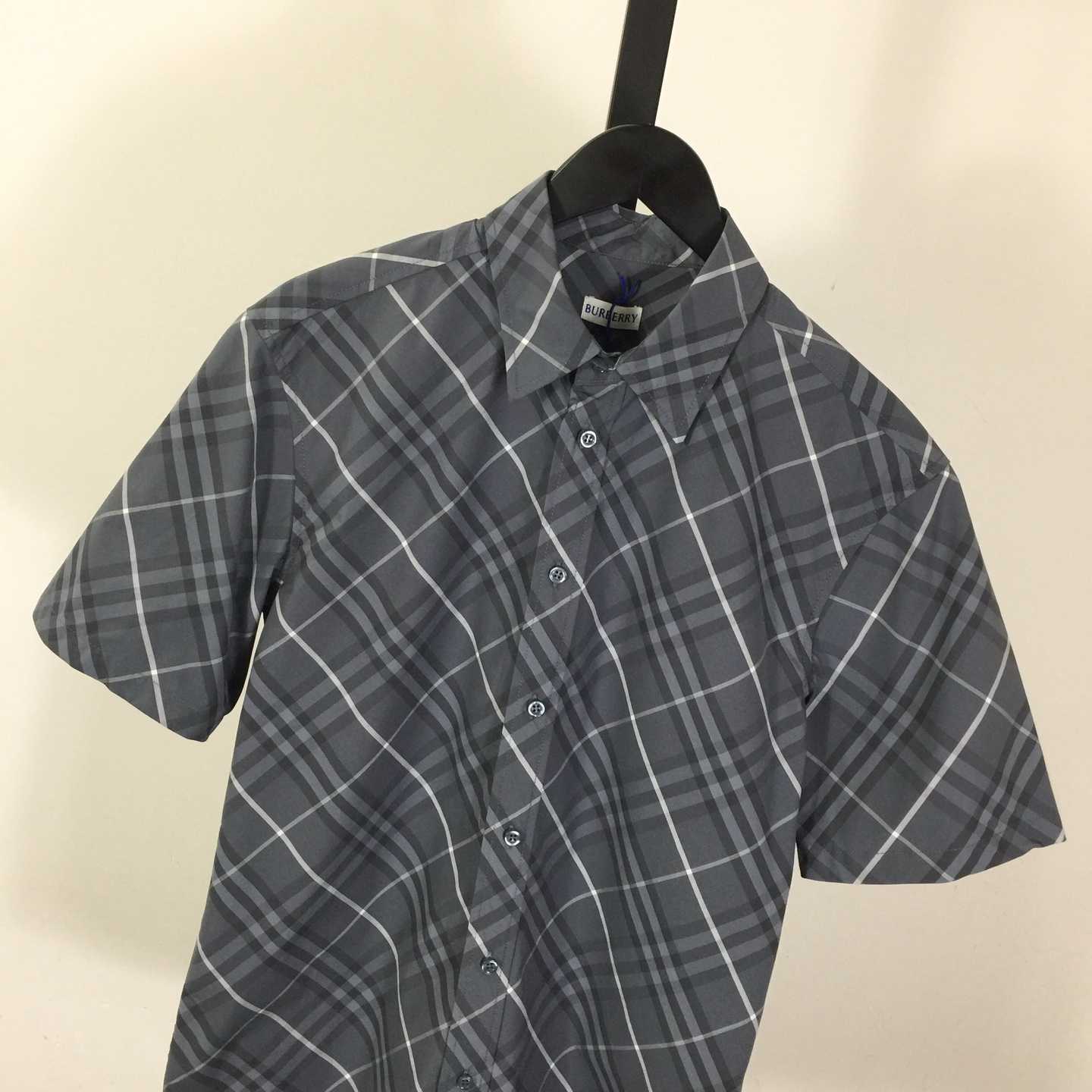 Burberry Men's Check cotton shirt - DopestKickz