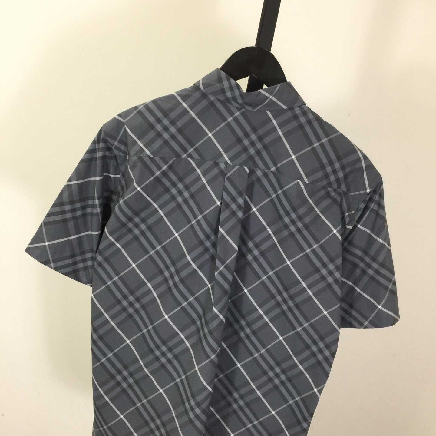 Burberry Men's Check cotton shirt - DopestKickz