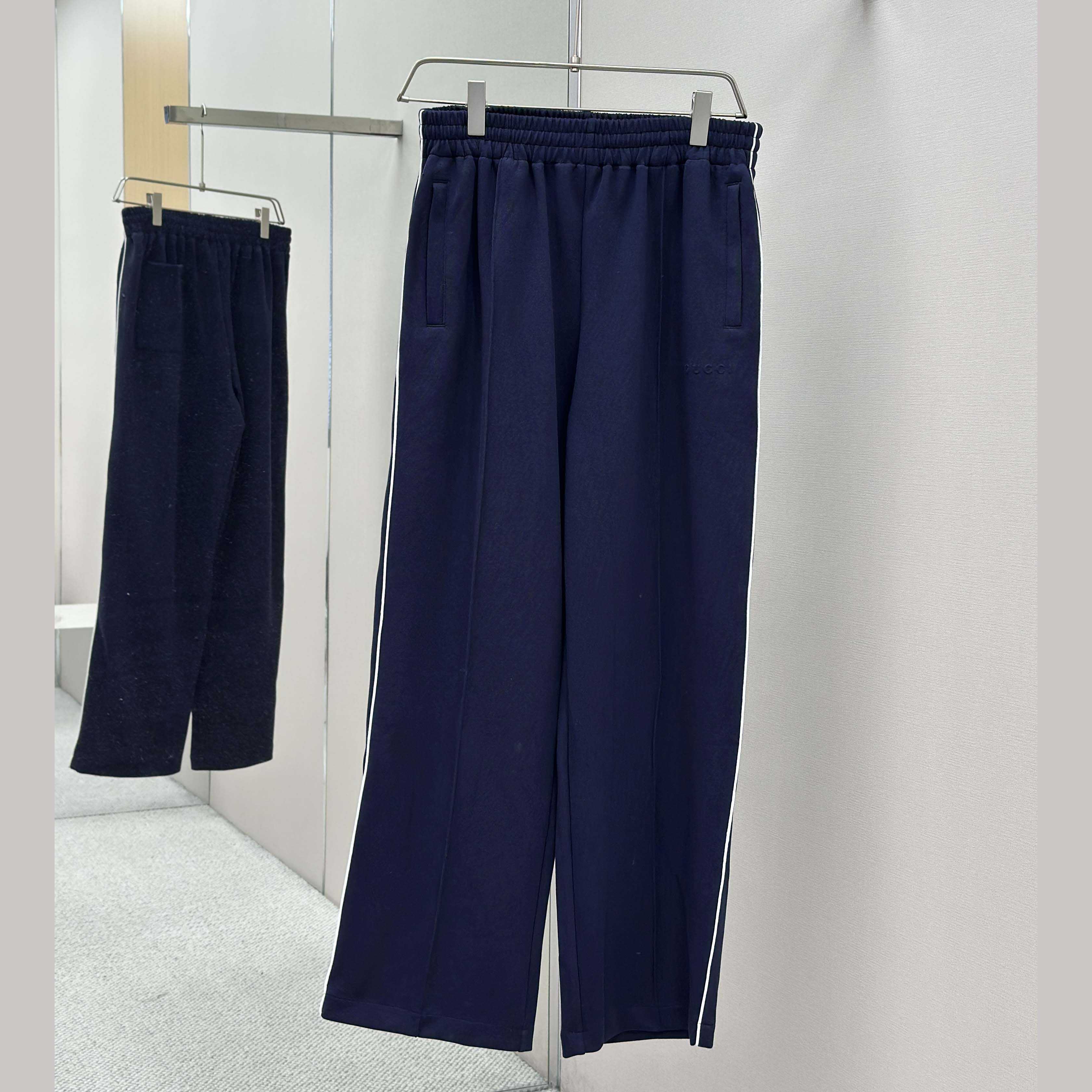 Gucci Technical Jersey Pant With Embossed Logo - DopestKickz