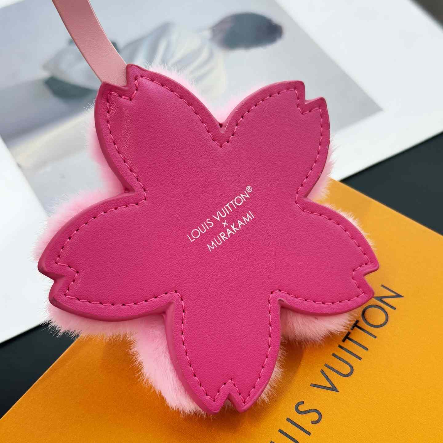 Louis Vuitton LV x TM Cherry Blossom Bag Charm   M02485 - DopestKickz