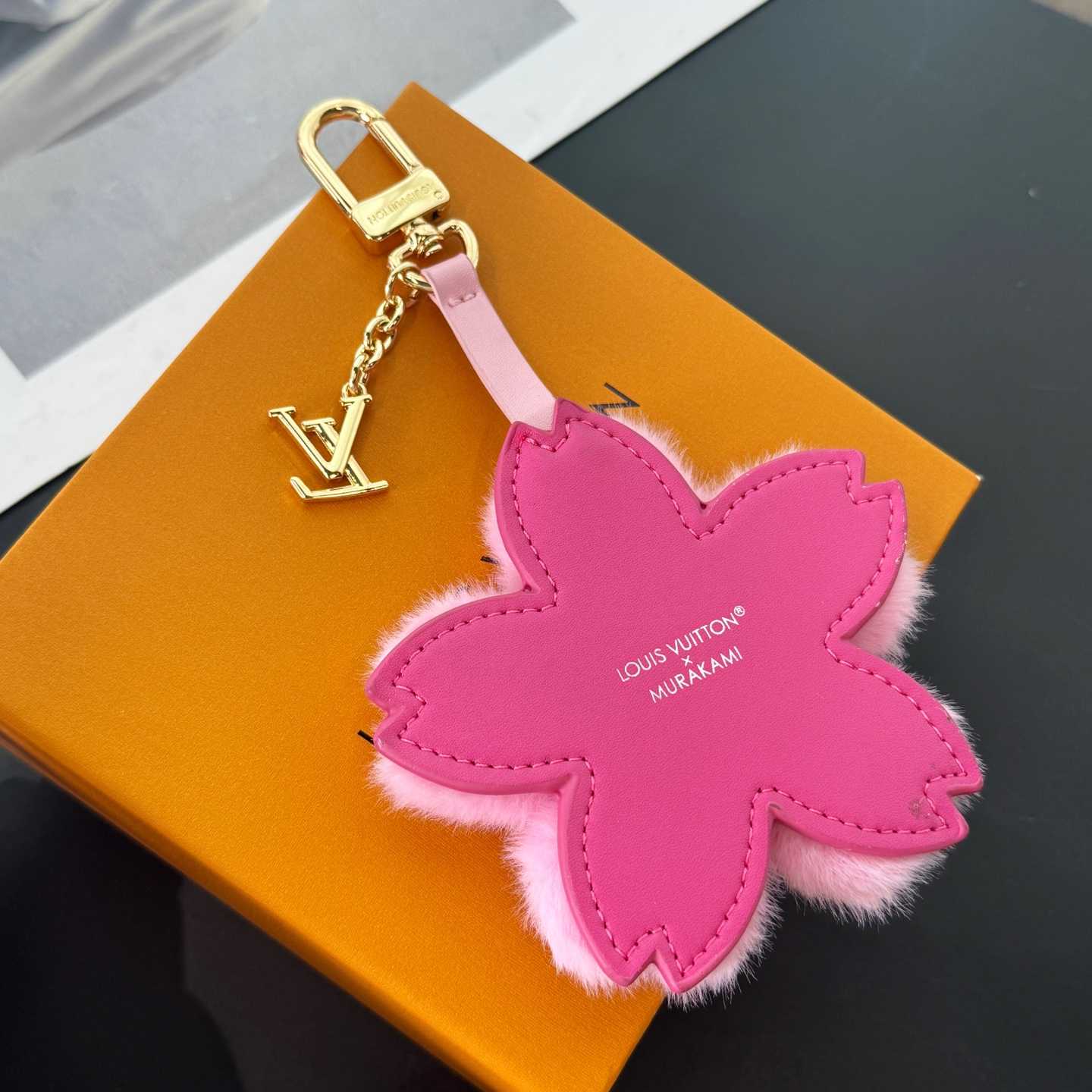 Louis Vuitton LV x TM Cherry Blossom Bag Charm   M02485 - DopestKickz