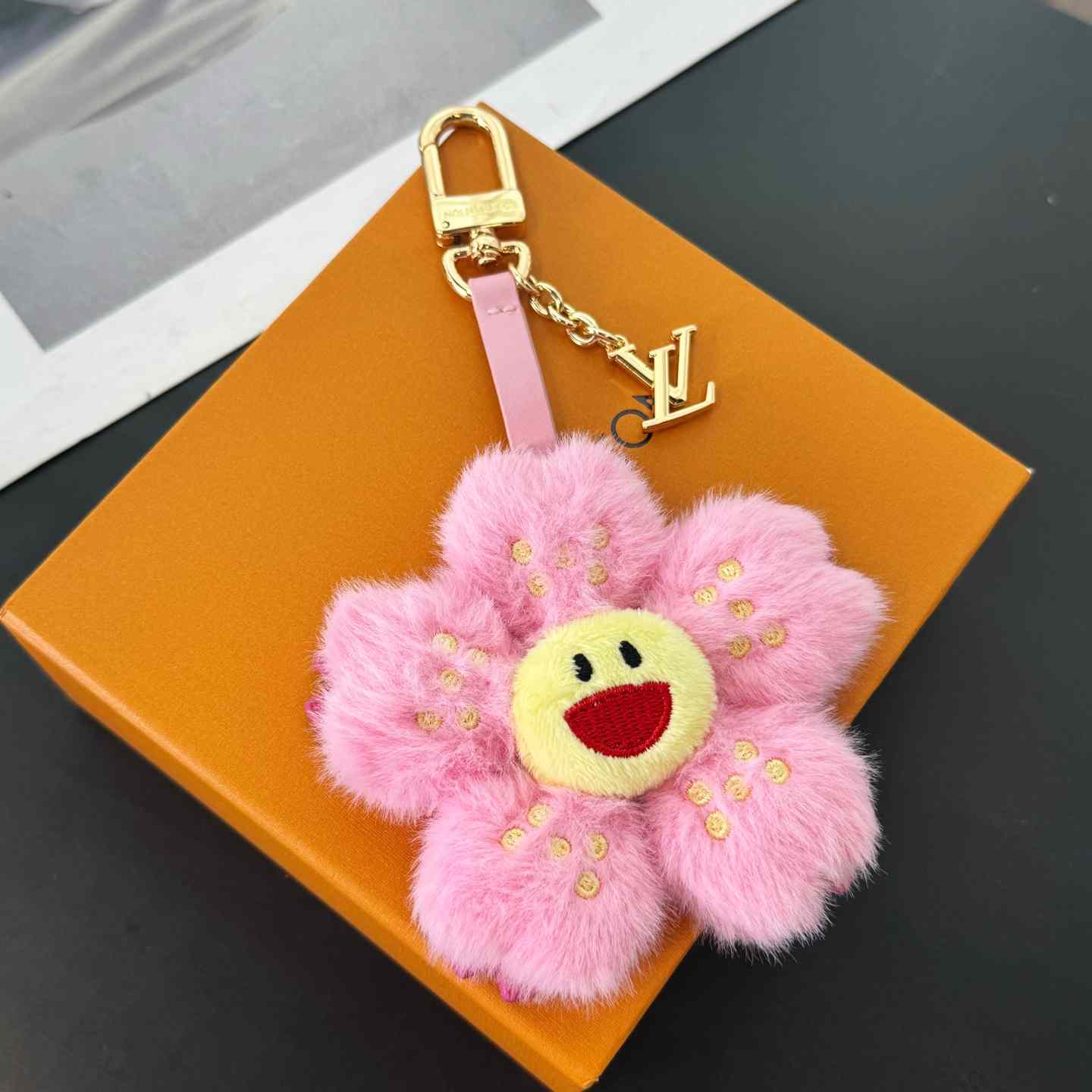 Louis Vuitton LV x TM Cherry Blossom Bag Charm   M02485 - DopestKickz