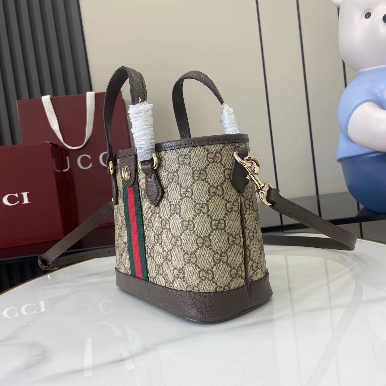 Gucci Ophidia Small Tote Bag - DopestKickz