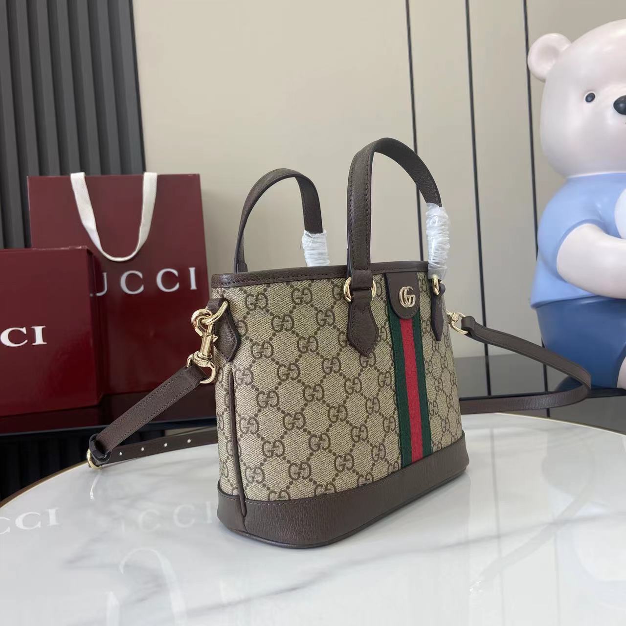 Gucci Ophidia Small Tote Bag - DopestKickz