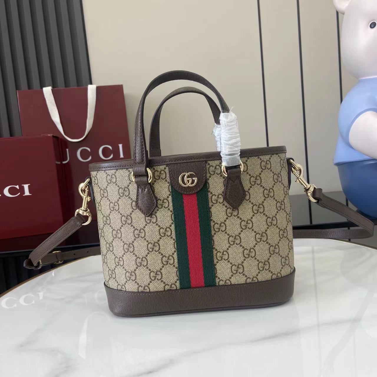 Gucci Ophidia Small Tote Bag - DopestKickz