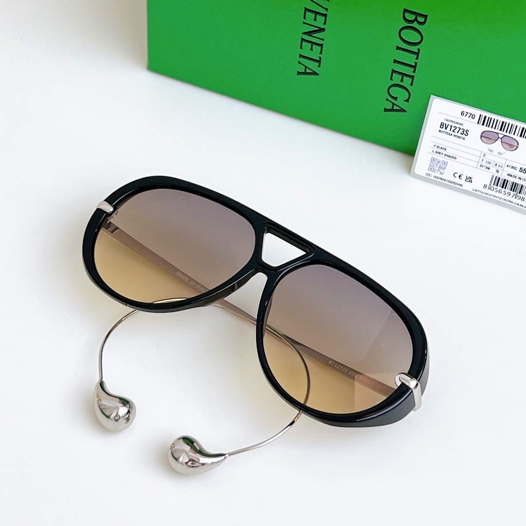 Bottega Veneta Drop Aviator Sunglasses  BV1273S - DopestKickz