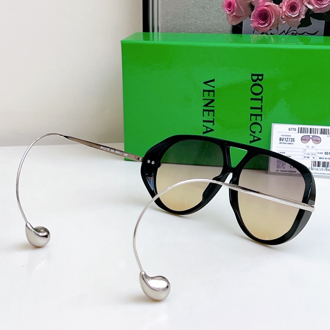 Bottega Veneta Drop Aviator Sunglasses  BV1273S - DopestKickz