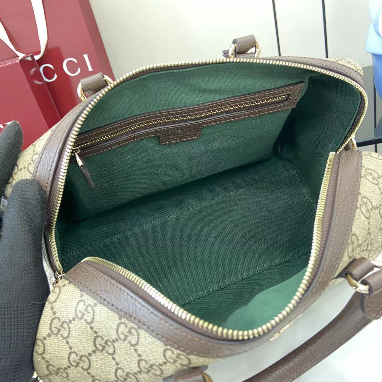 Gucci Ophidia Large Boston Bag - DopestKickz