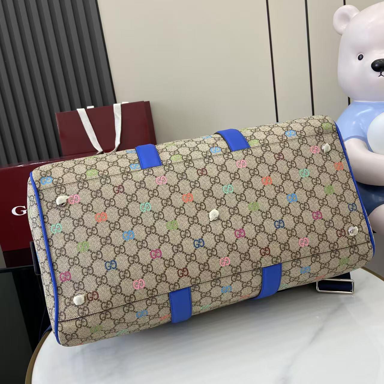 Gucci GG Multicolor Medium Duffle Bag - DopestKickz