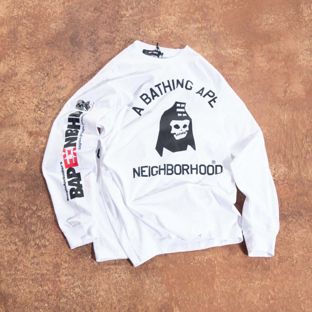 Bape x Nbhd L/S Tee - DopestKickz