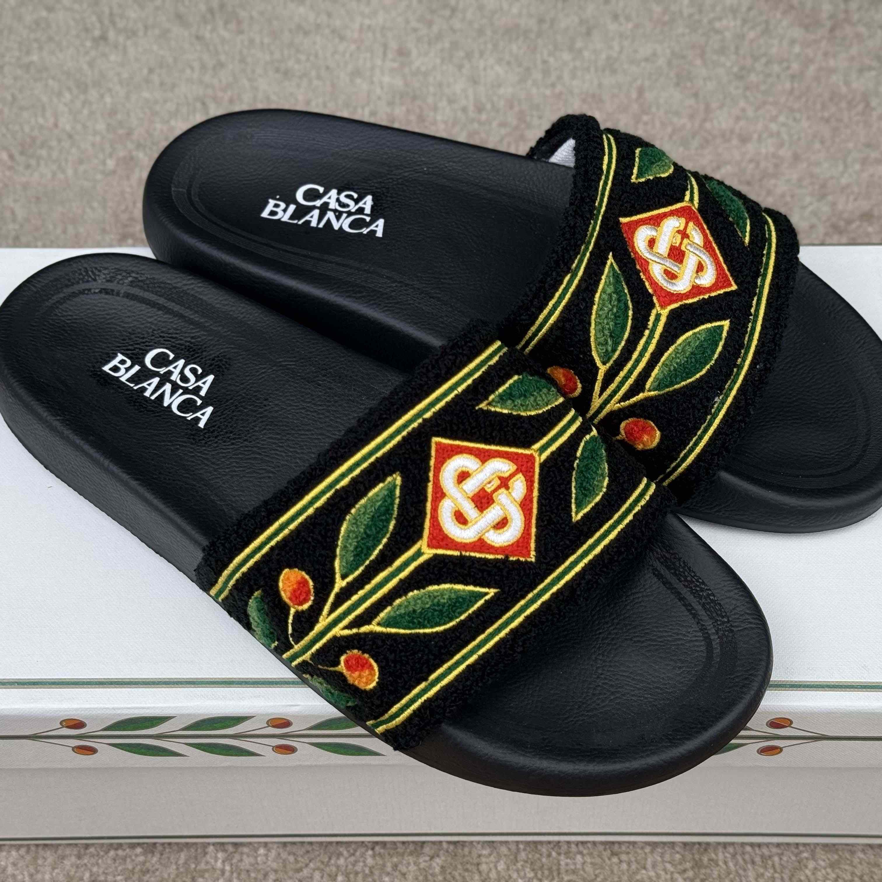 Casablanca Laurel Terry Slider  - DopestKickz