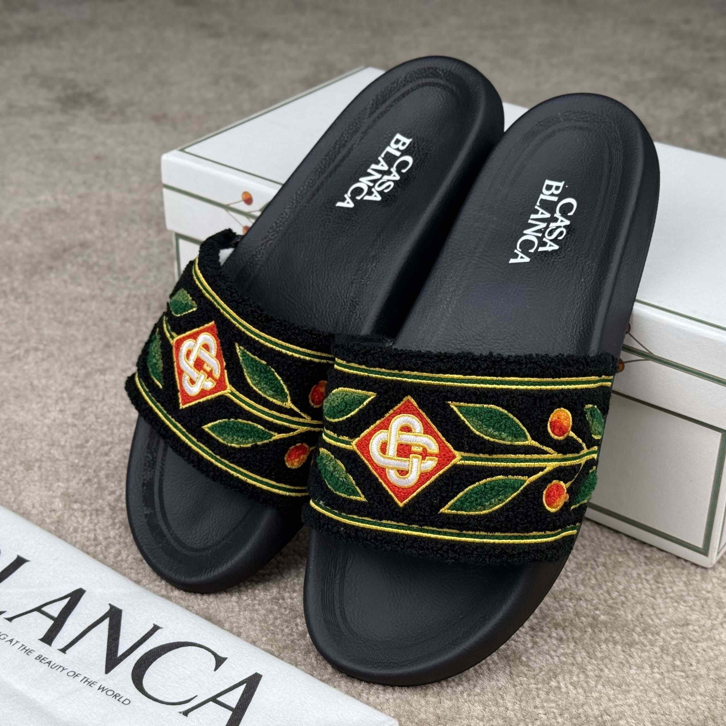 Casablanca Laurel Terry Slider  - DopestKickz