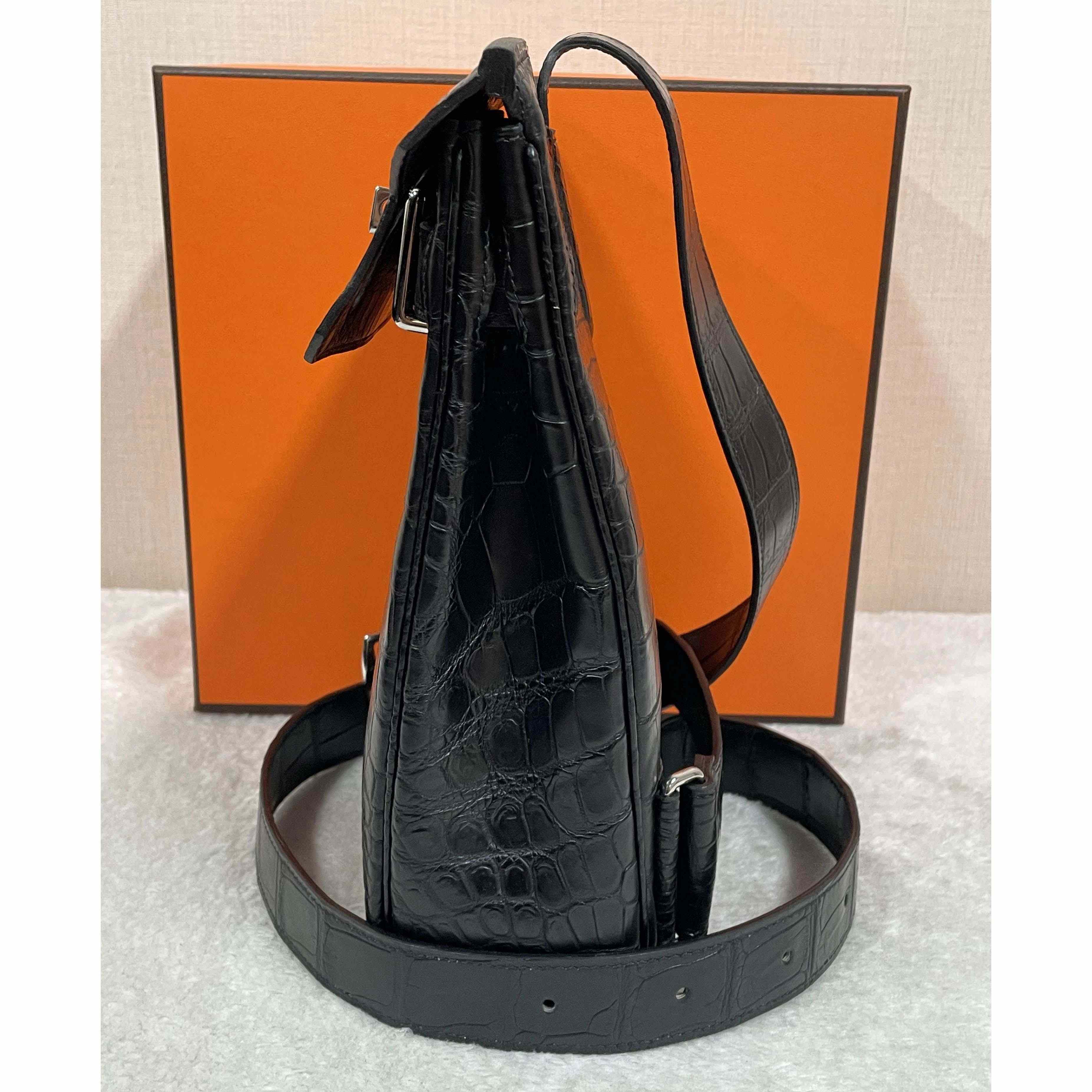 Hermes Hac-a-Dos Beton Croco PHW - DopestKickz