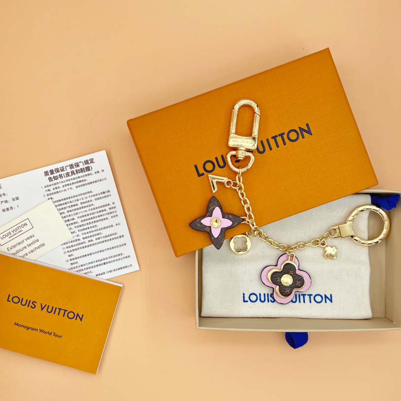 Louis Vuitton Blooming Flowers Chain Bag Charm   M01414 - DopestKickz