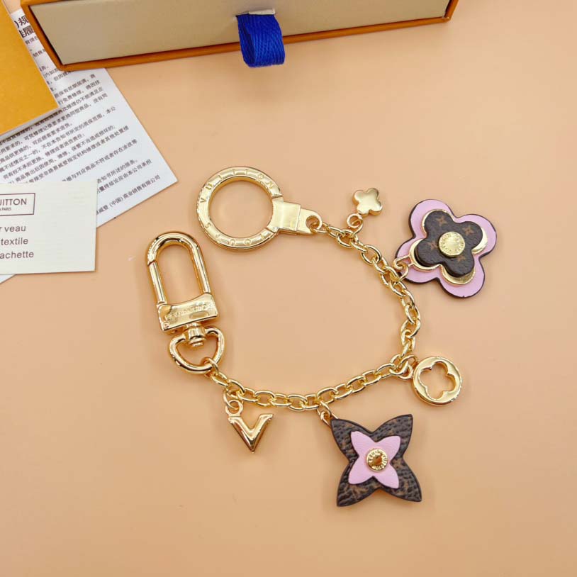 Louis Vuitton Blooming Flowers Chain Bag Charm   M01414 - DopestKickz