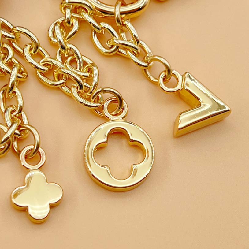 Louis Vuitton Blooming Flowers Chain Bag Charm   M01414 - DopestKickz