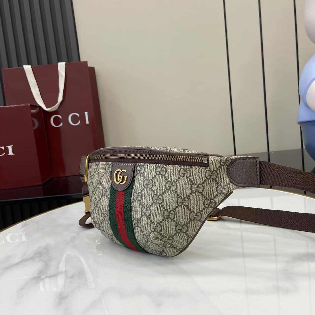 Gucci Ophidia Small Belt Bag - DopestKickz