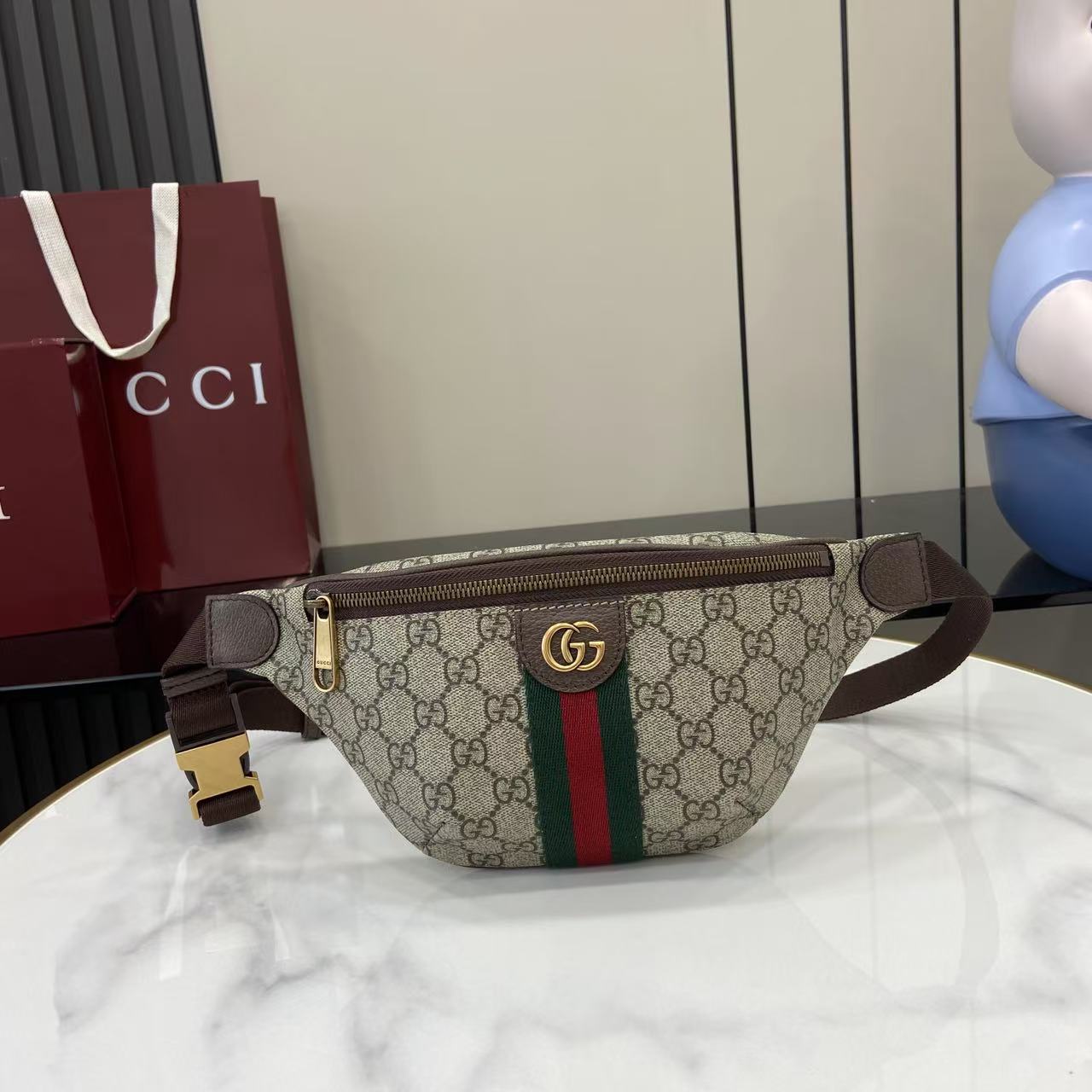 Gucci Ophidia Small Belt Bag - DopestKickz