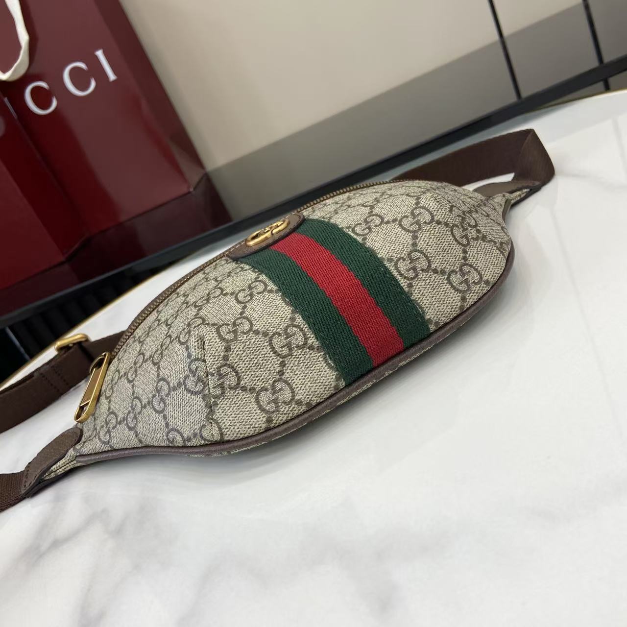Gucci Ophidia Small Belt Bag - DopestKickz