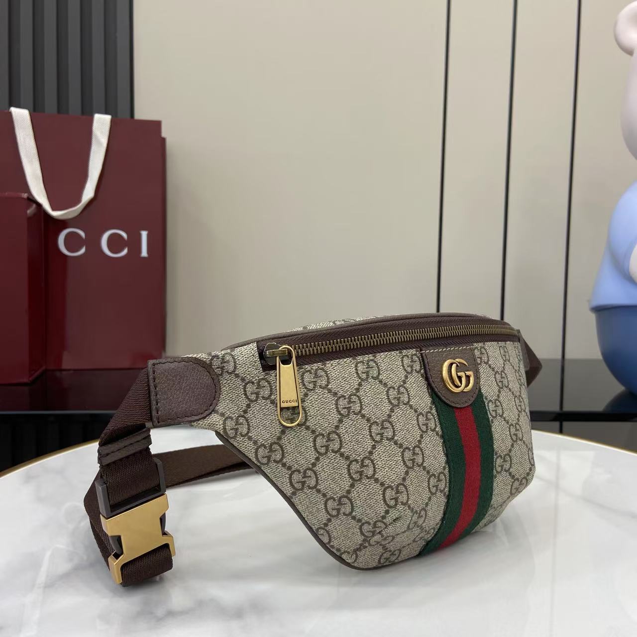 Gucci Ophidia Small Belt Bag - DopestKickz