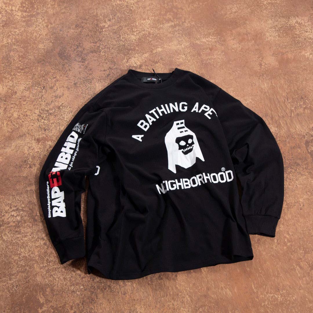 Bape x Nbhd L/S Tee - DopestKickz