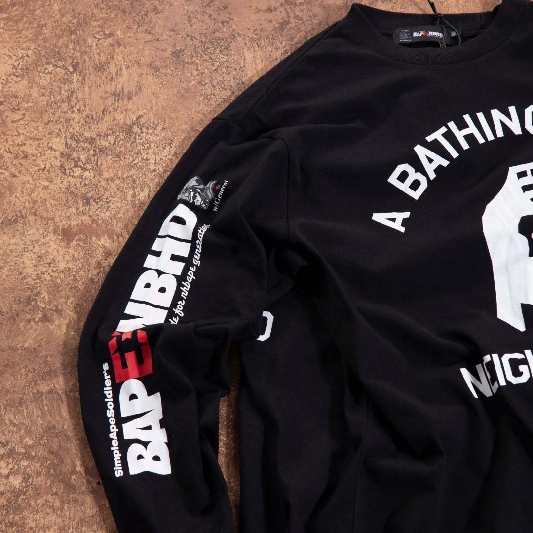 Bape x Nbhd L/S Tee - DopestKickz