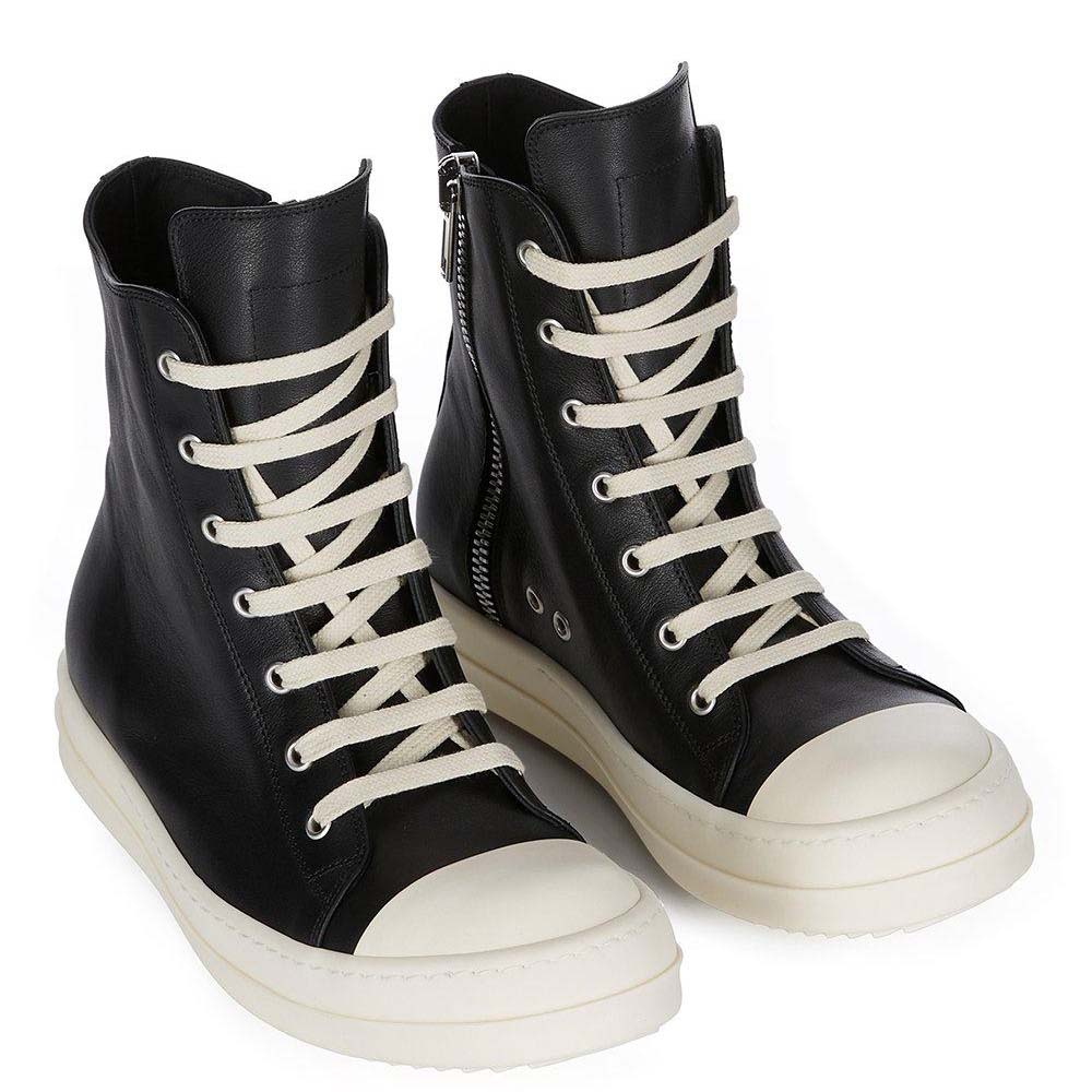 Rick Owens High Top Sneakers - DopestKickz