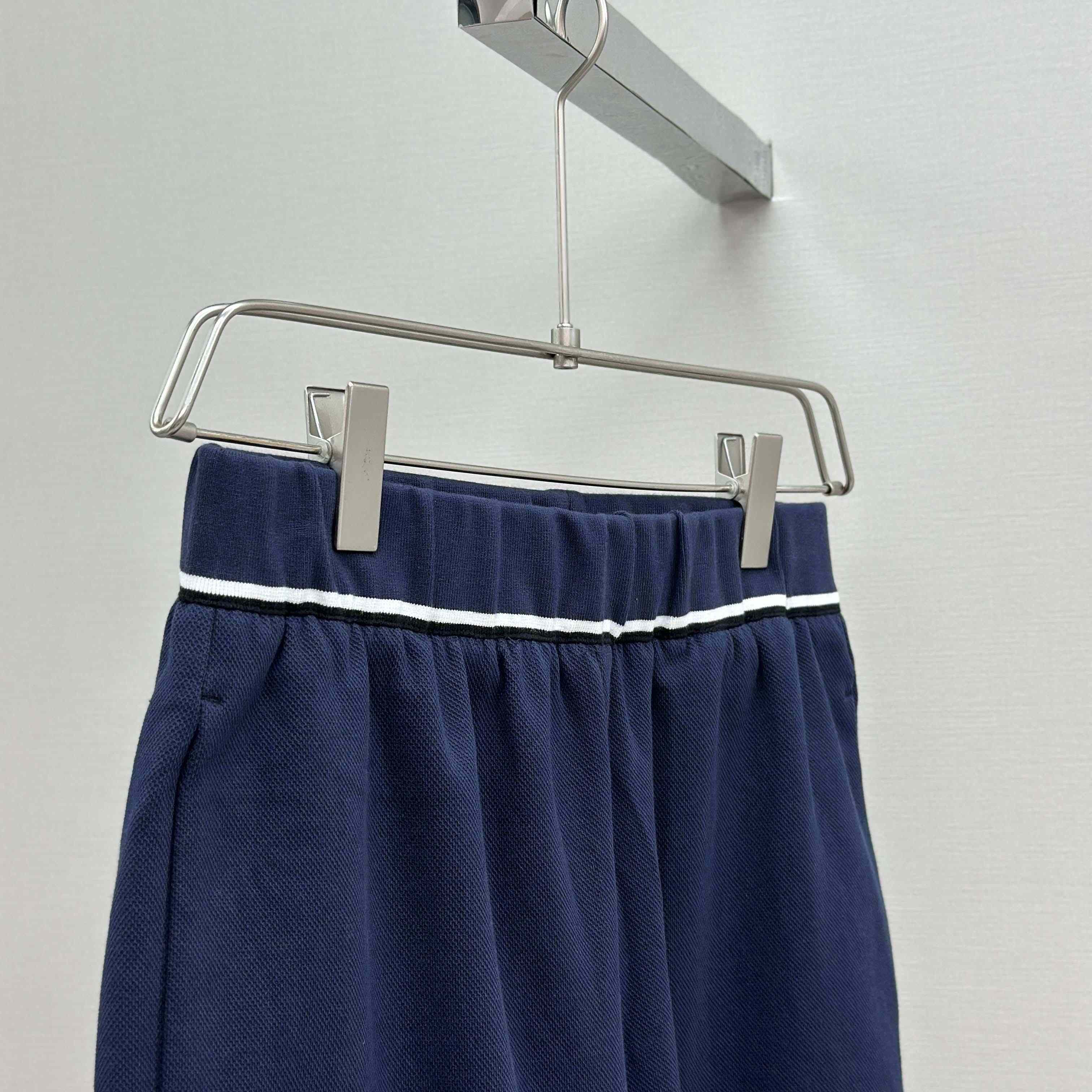 Miu Miu Bonded Piqué And Technical Jersey Bermudas - DopestKickz