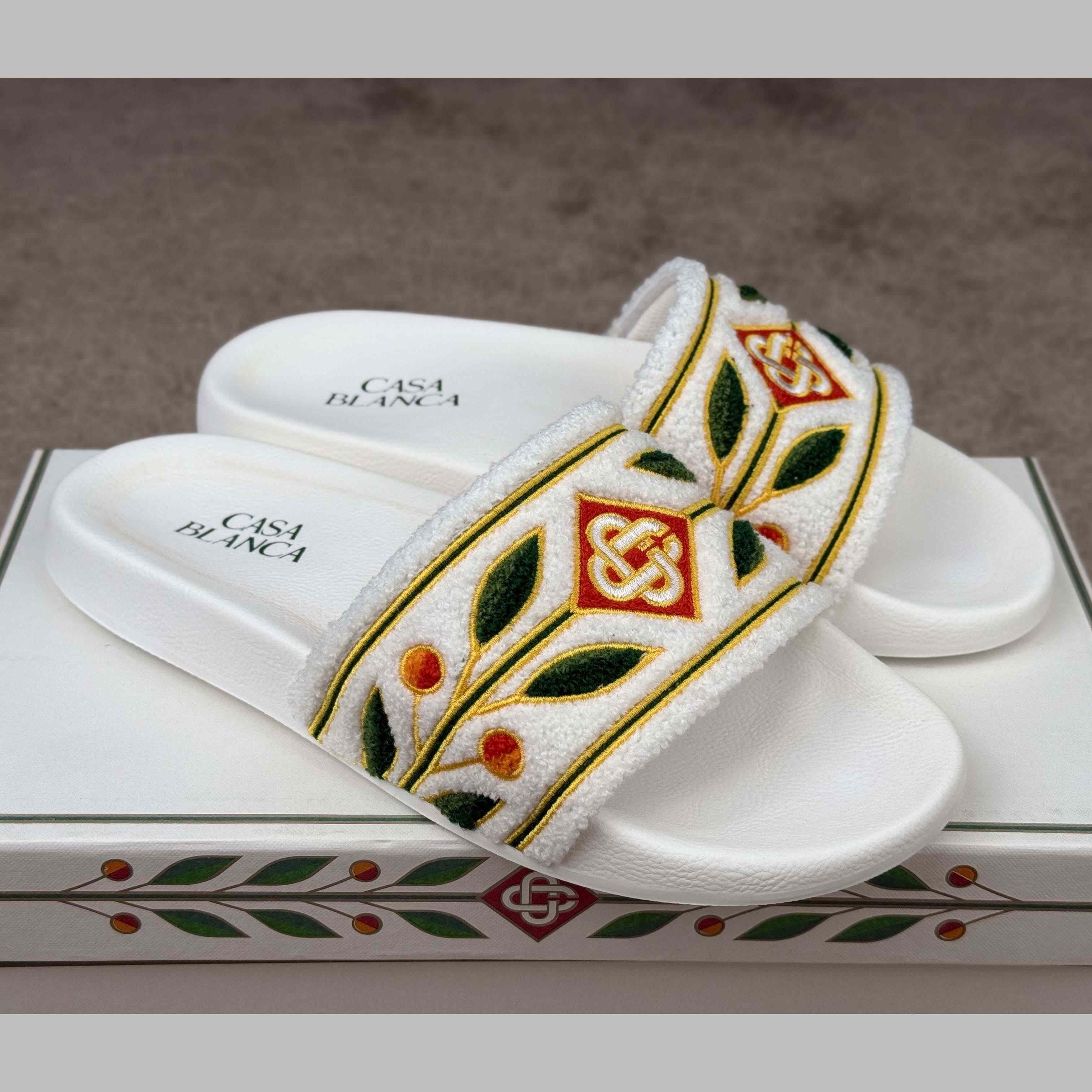 Casablanca Laurel Terry Slider  - DopestKickz