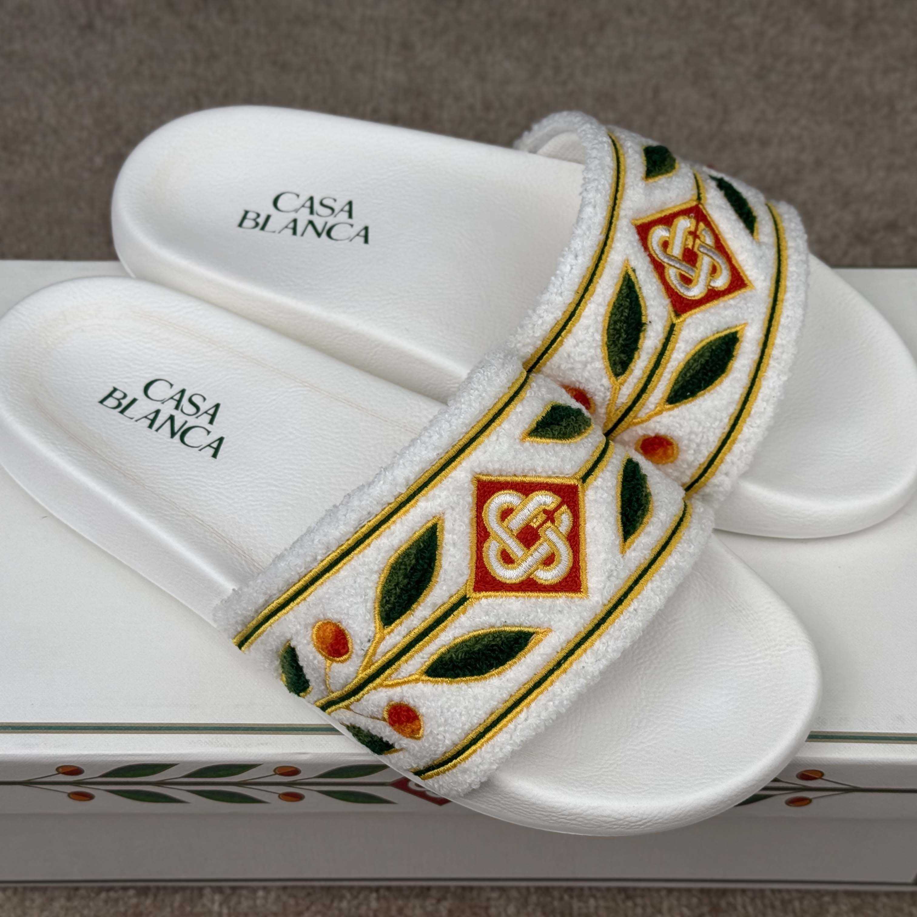 Casablanca Laurel Terry Slider  - DopestKickz