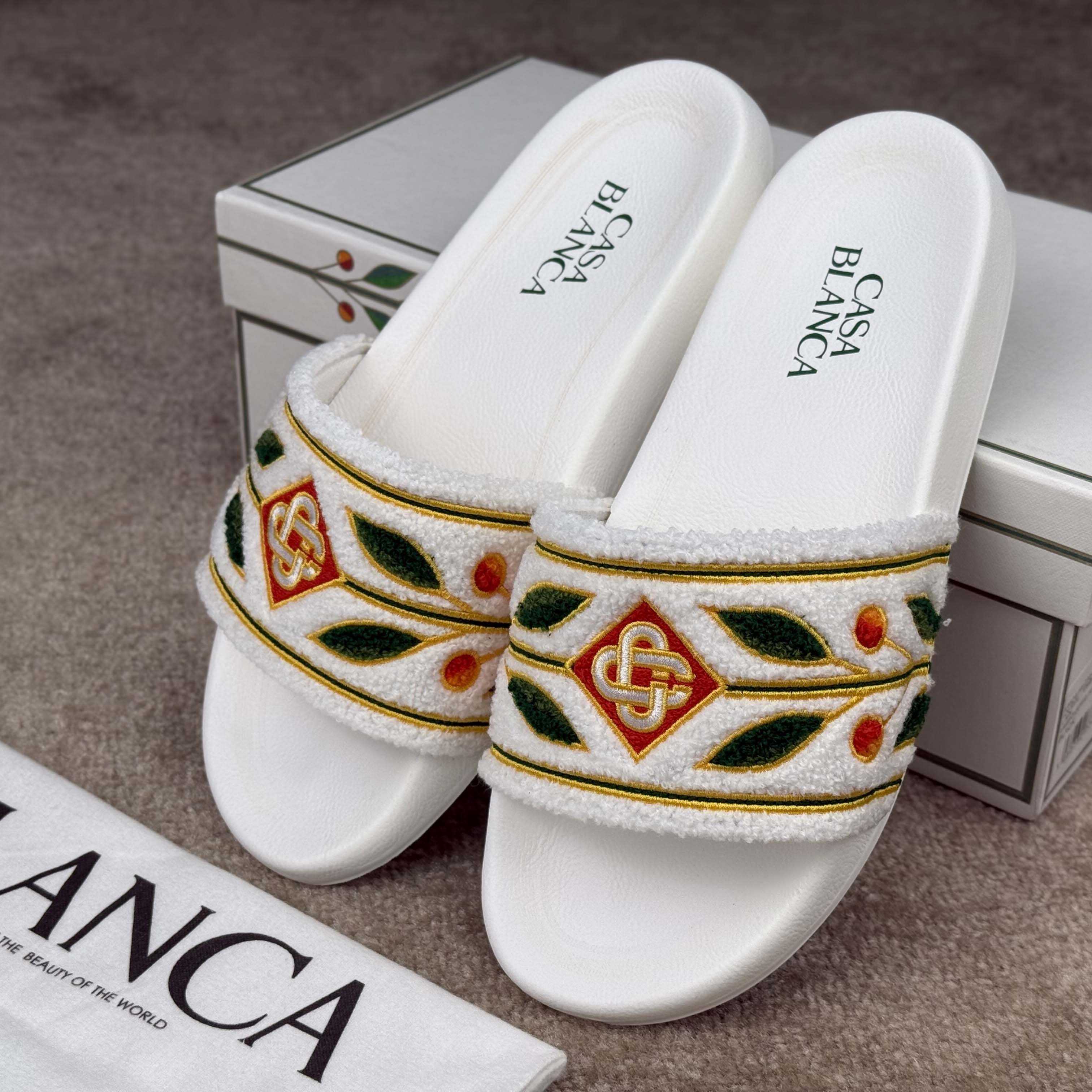 Casablanca Laurel Terry Slider  - DopestKickz