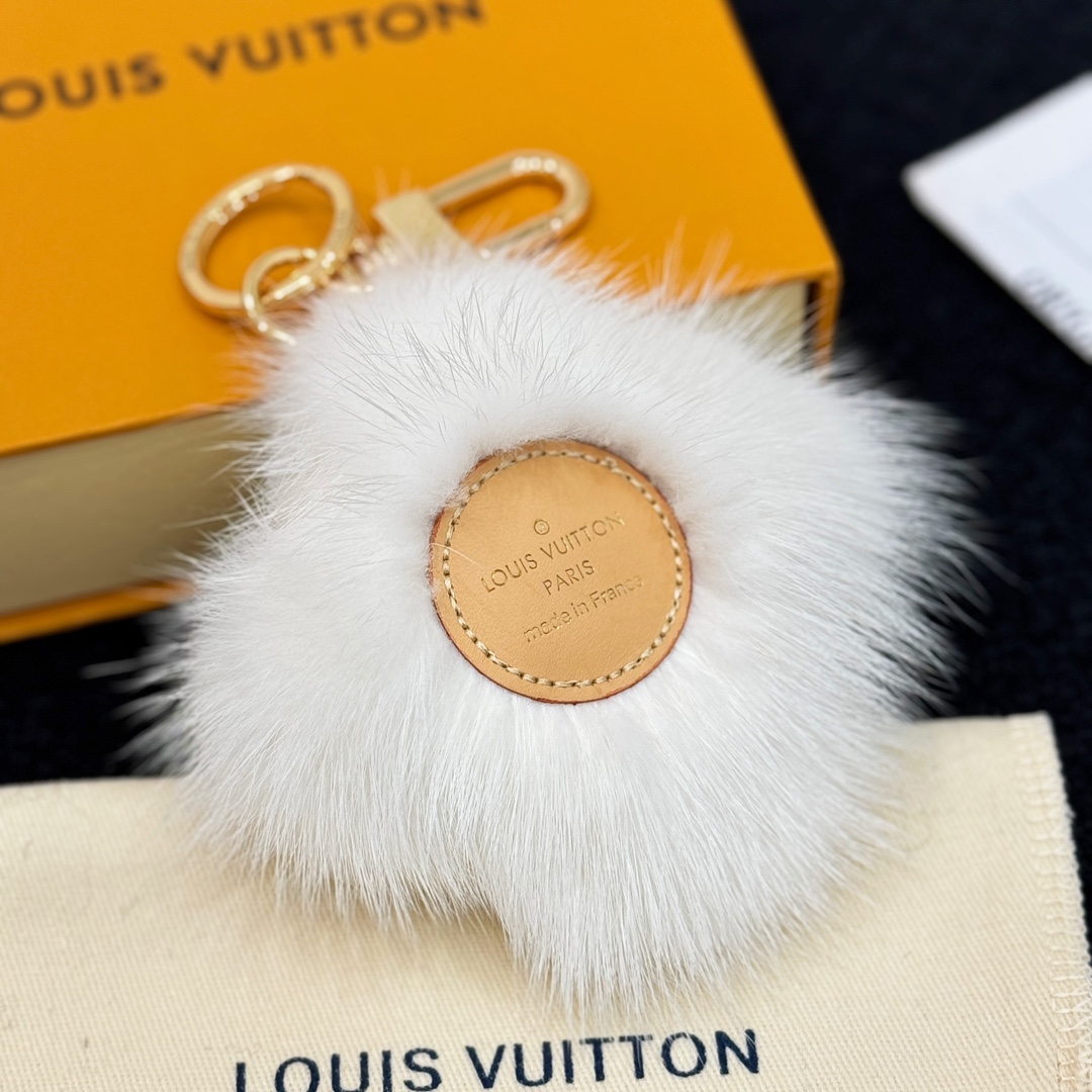 Louis Vuitton Vivienne Fur Key Holder   M02300 - DopestKickz