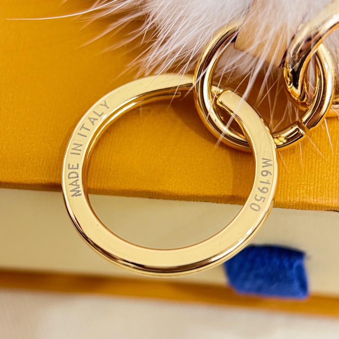 Louis Vuitton Vivienne Fur Key Holder   M02300 - DopestKickz
