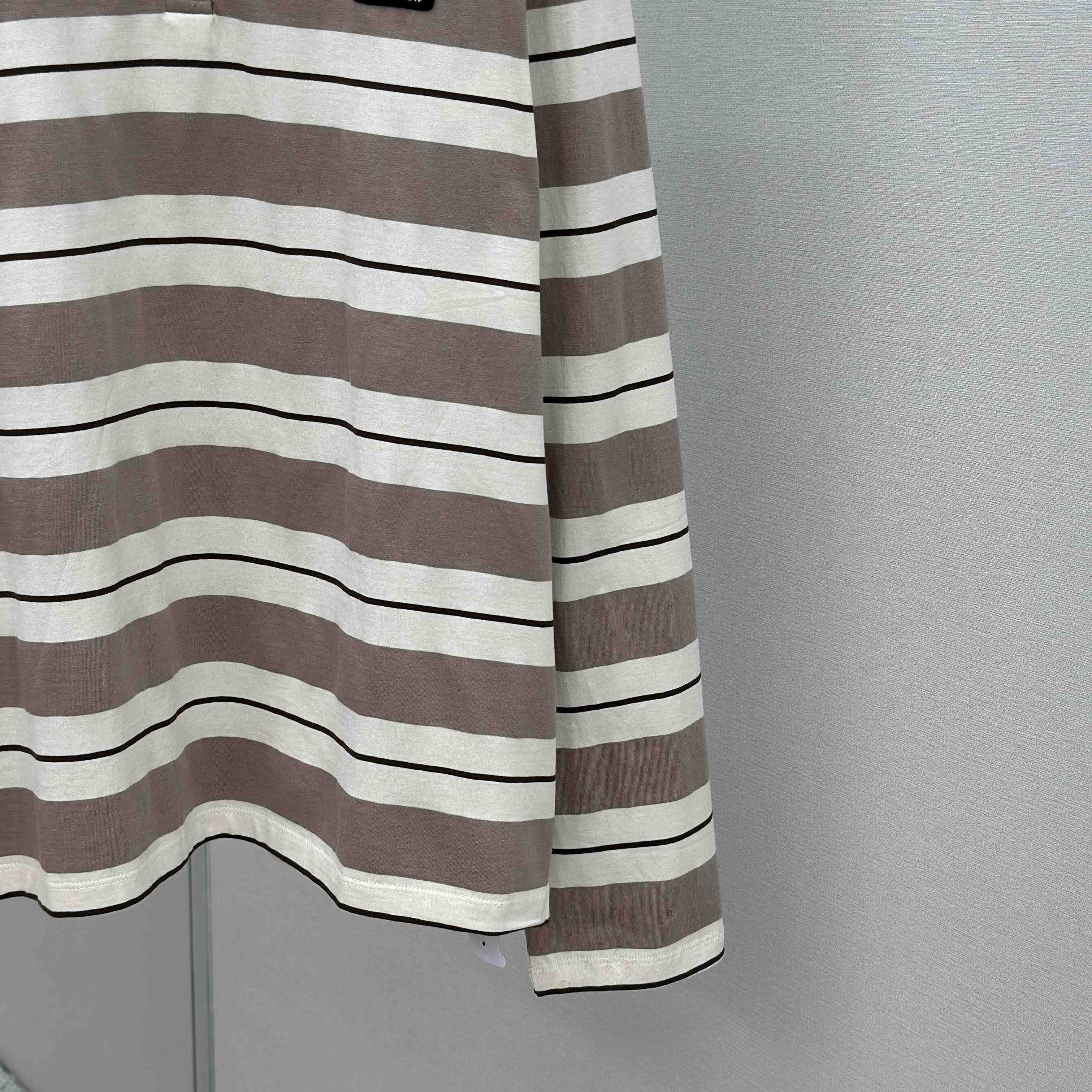 Miu Miu Striped Polo Shirt - DopestKickz