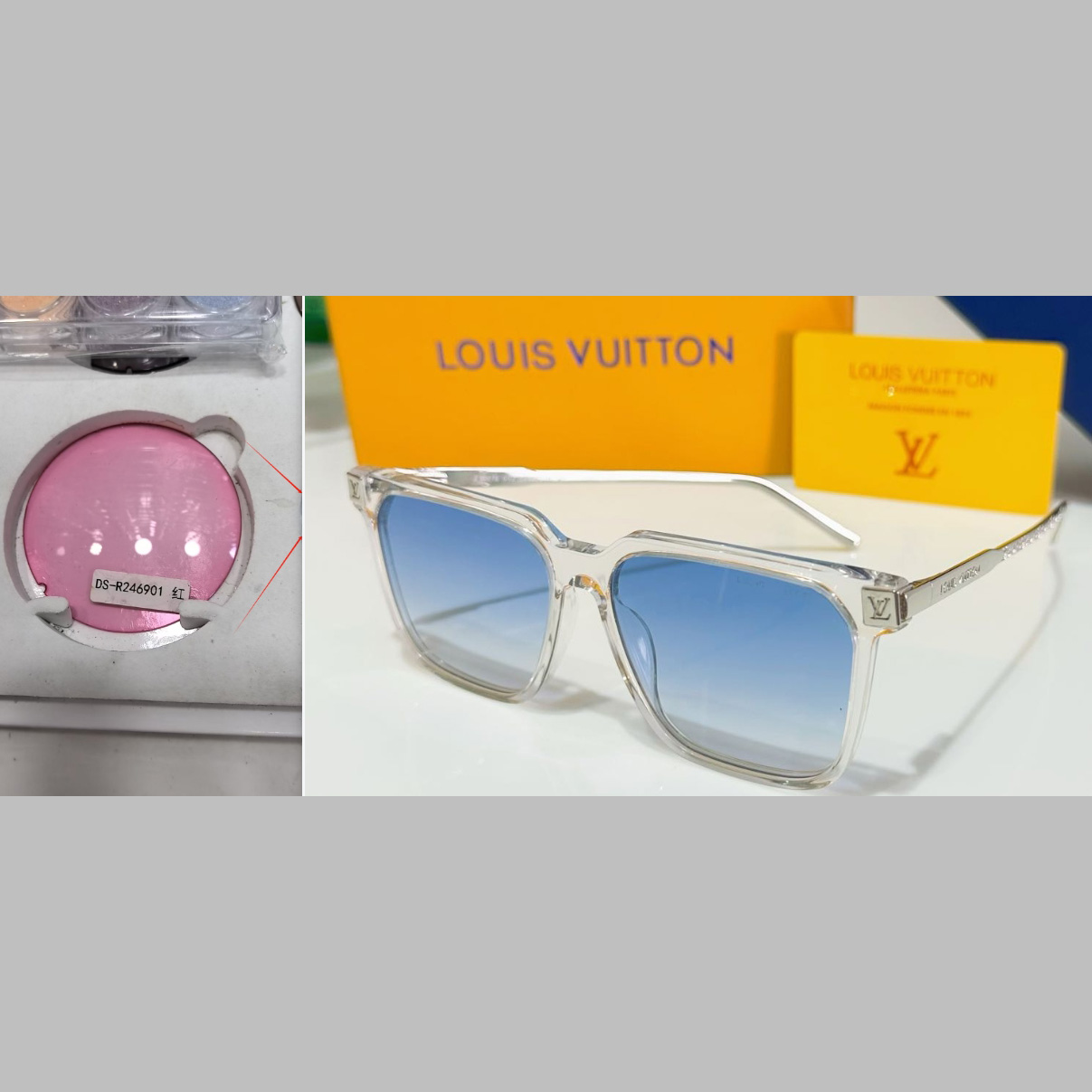 Louis Vuitton Sunglasses   （Custom Lenses） - DopestKickz