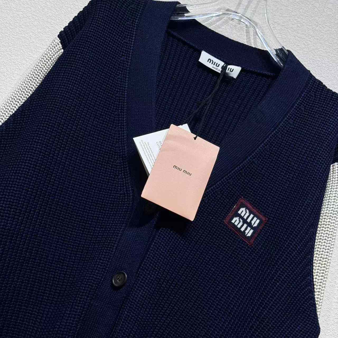 Miu Miu Wool and Cashmere Cardigan - DopestKickz