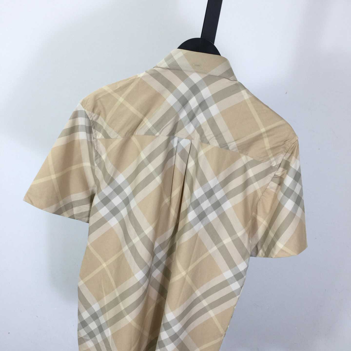 Burberry Men's Check cotton shirt - DopestKickz