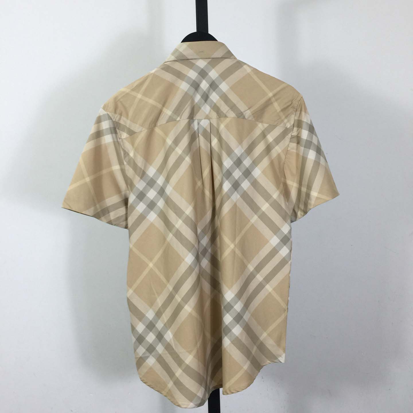 Burberry Men's Check cotton shirt - DopestKickz