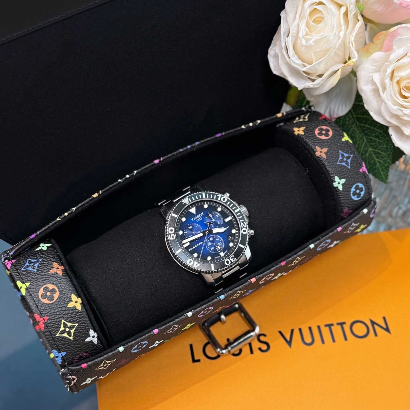 Louis Vuitton 3 Watch Case    - DopestKickz