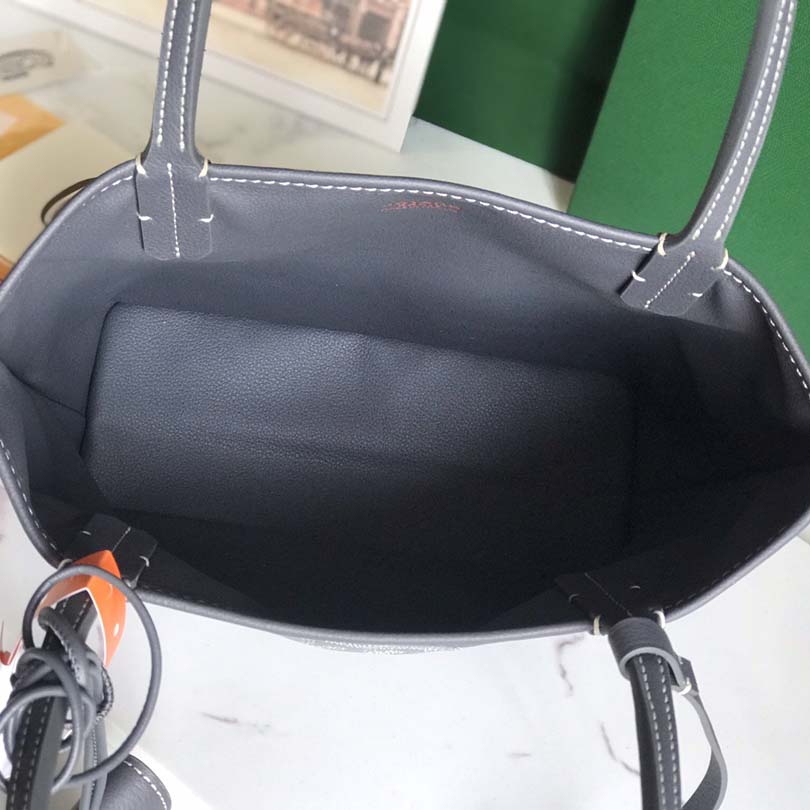 Goyard Goyardine Reversible Mini Anjou Grey （20*20*10cm） - DopestKickz