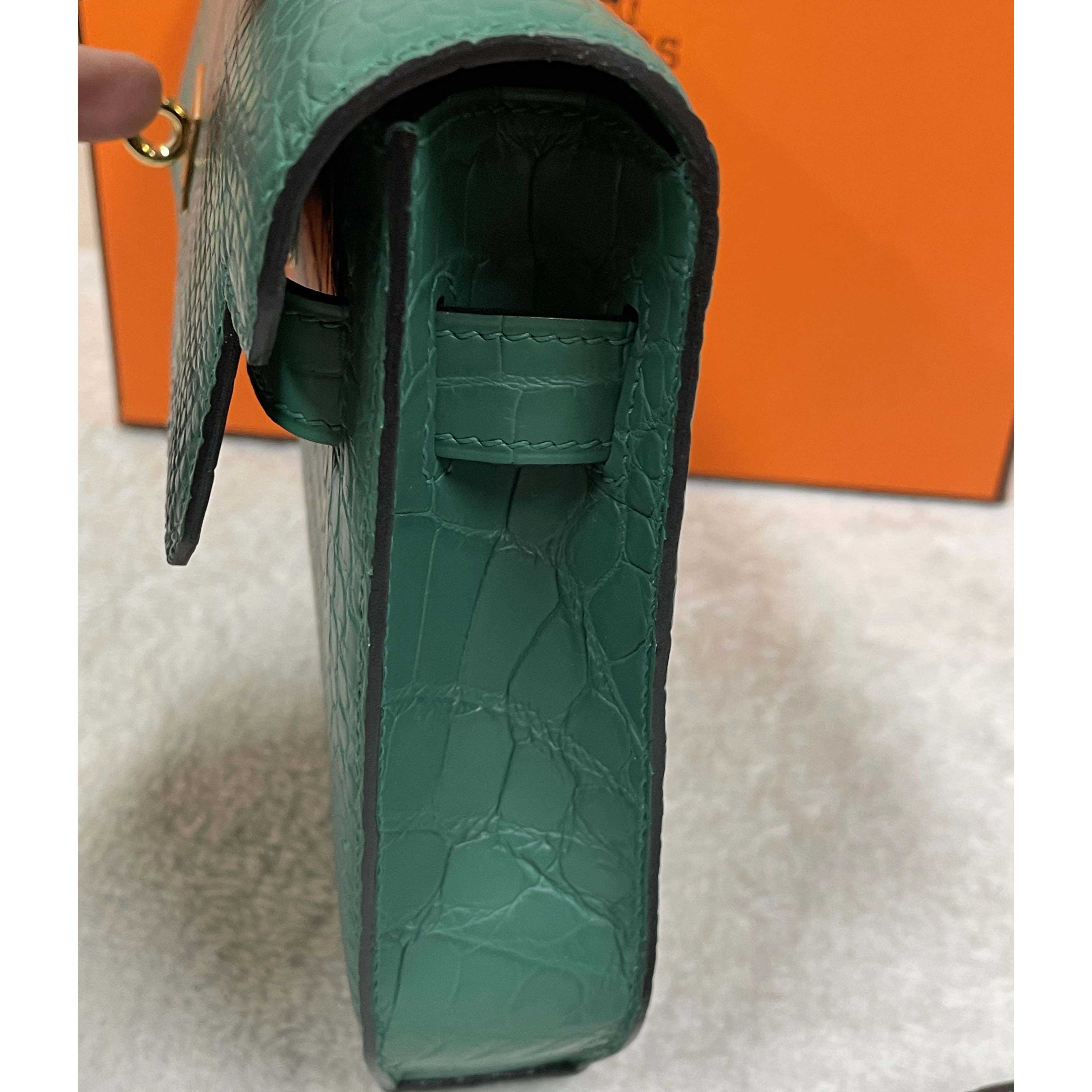 Hermes Kelly Depeche Malachite 25cm - DopestKickz