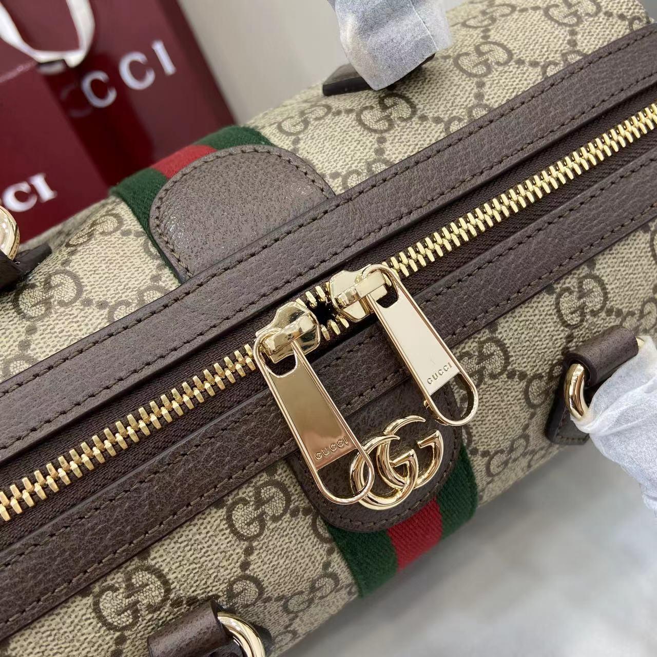 Gucci Ophidia Medium Boston Bag - DopestKickz