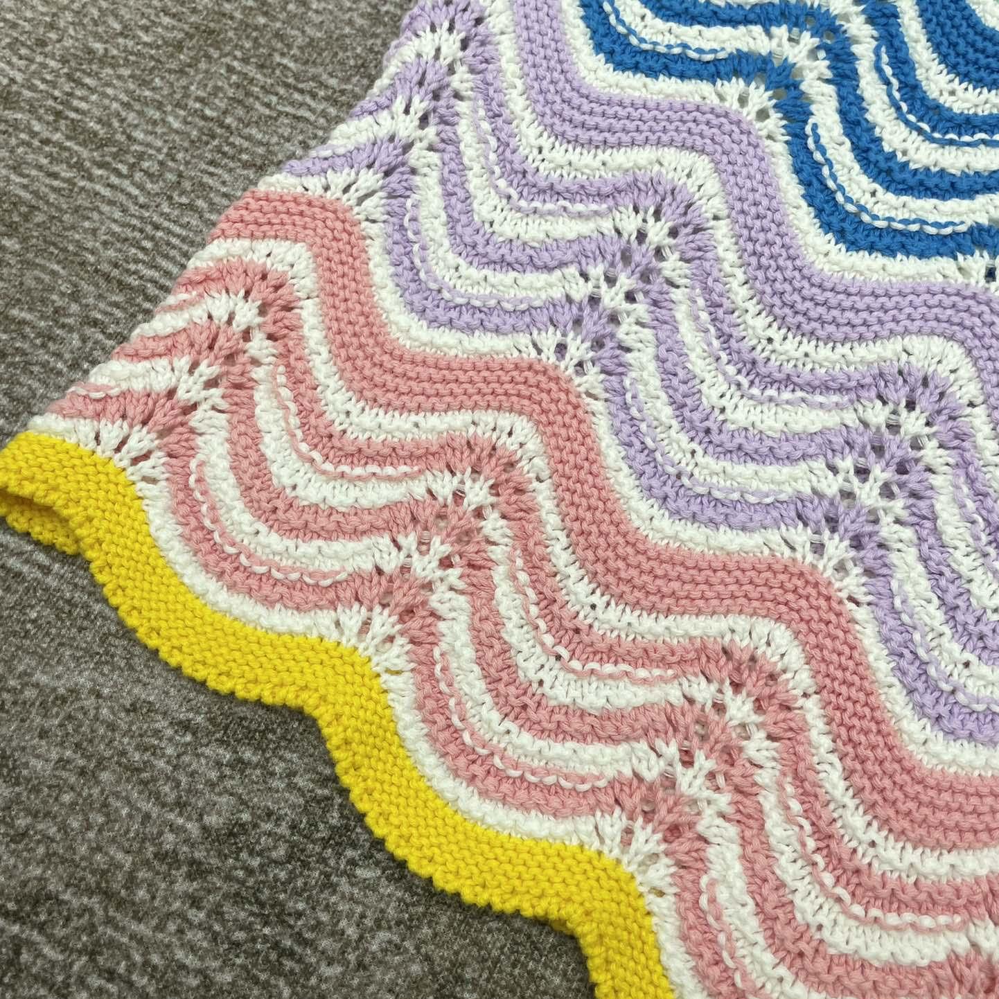 Casablanca Gradient Wave Knit Shorts   D0057 - DopestKickz