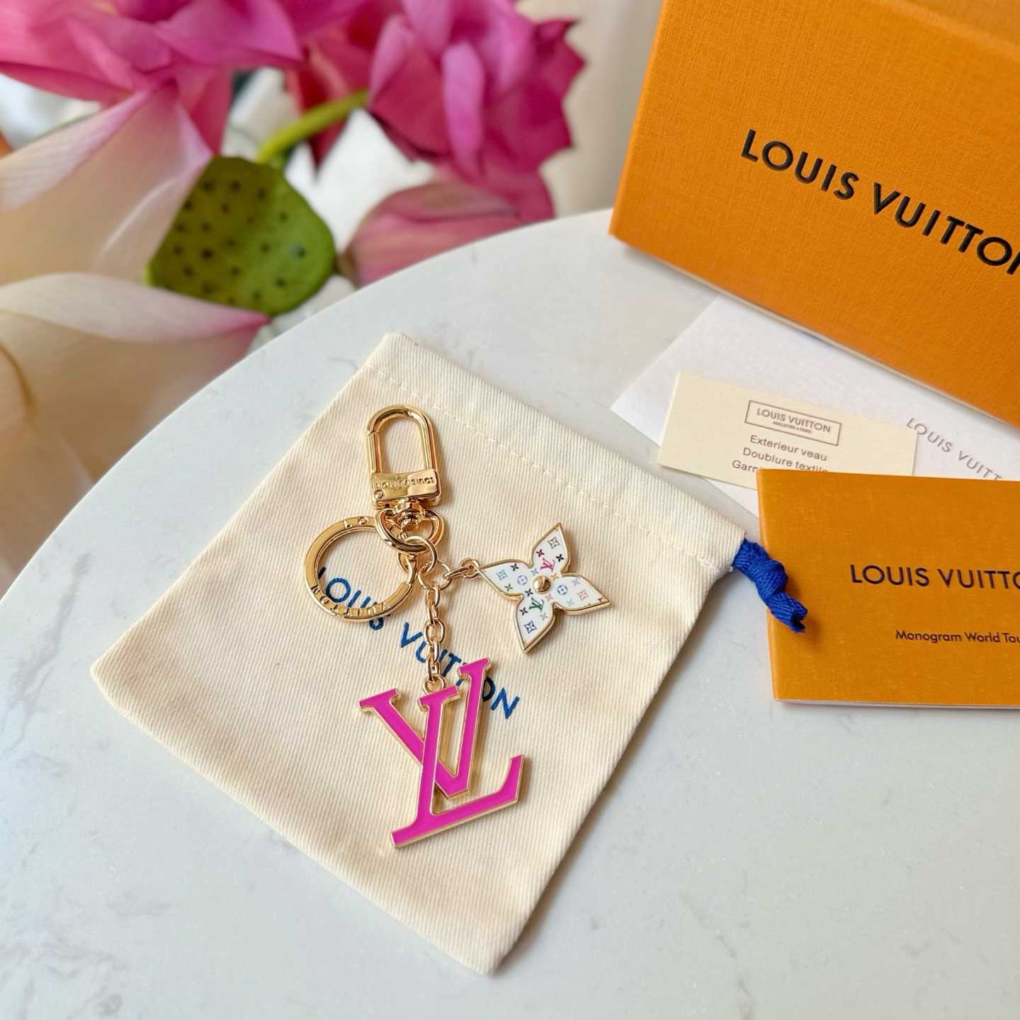 Louis Vuitton LV x TM LV Iconic Monogram Multicolor Key Holder   M02466 - DopestKickz