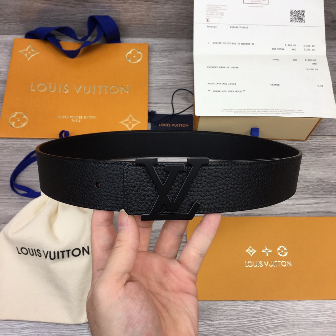 Louis Vuitton Reversible Belt - DopestKickz