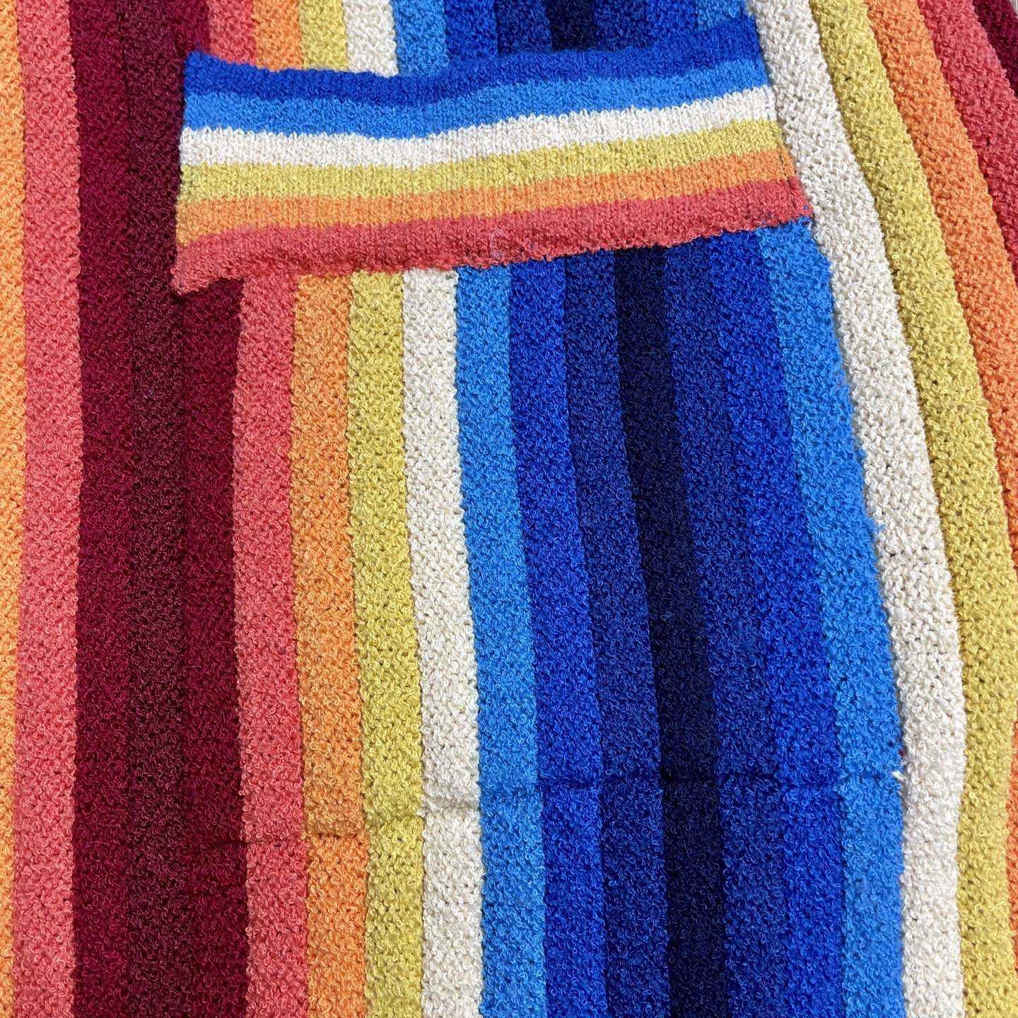 Casablanca Gradient Stripe Towelling Shorts Z6006 - DopestKickz