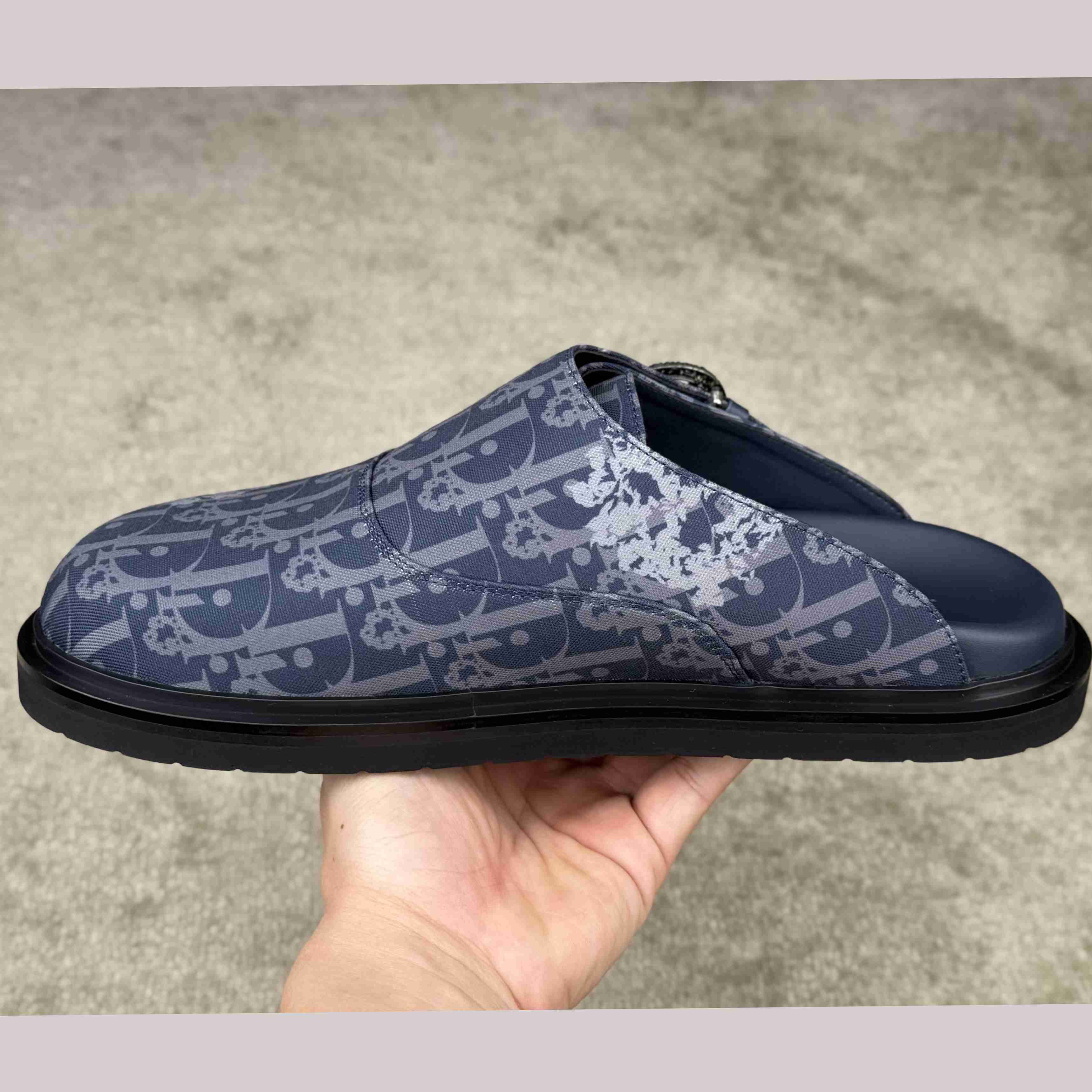 Denim Tears x Dior Aqua Mules - DopestKickz