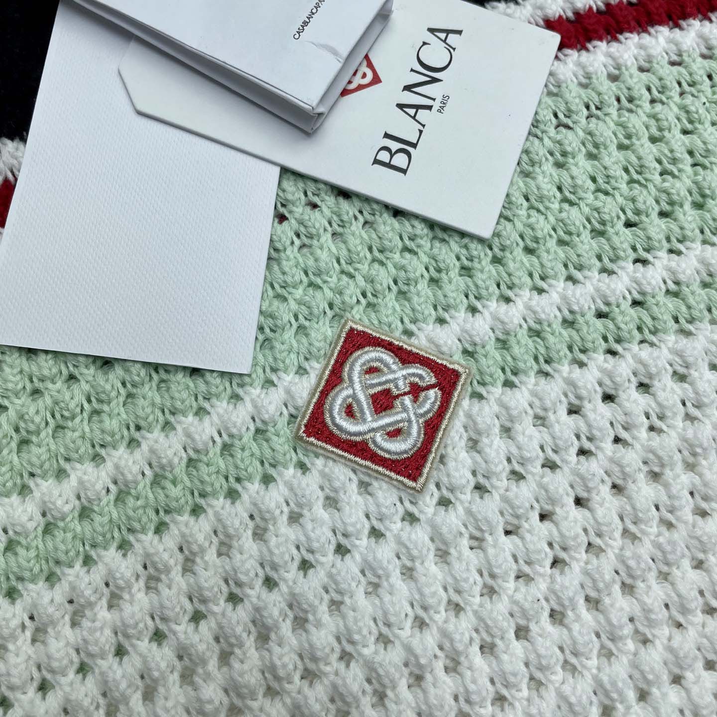 Casablanca Tennis Crochet Shacket    Z6018 - DopestKickz