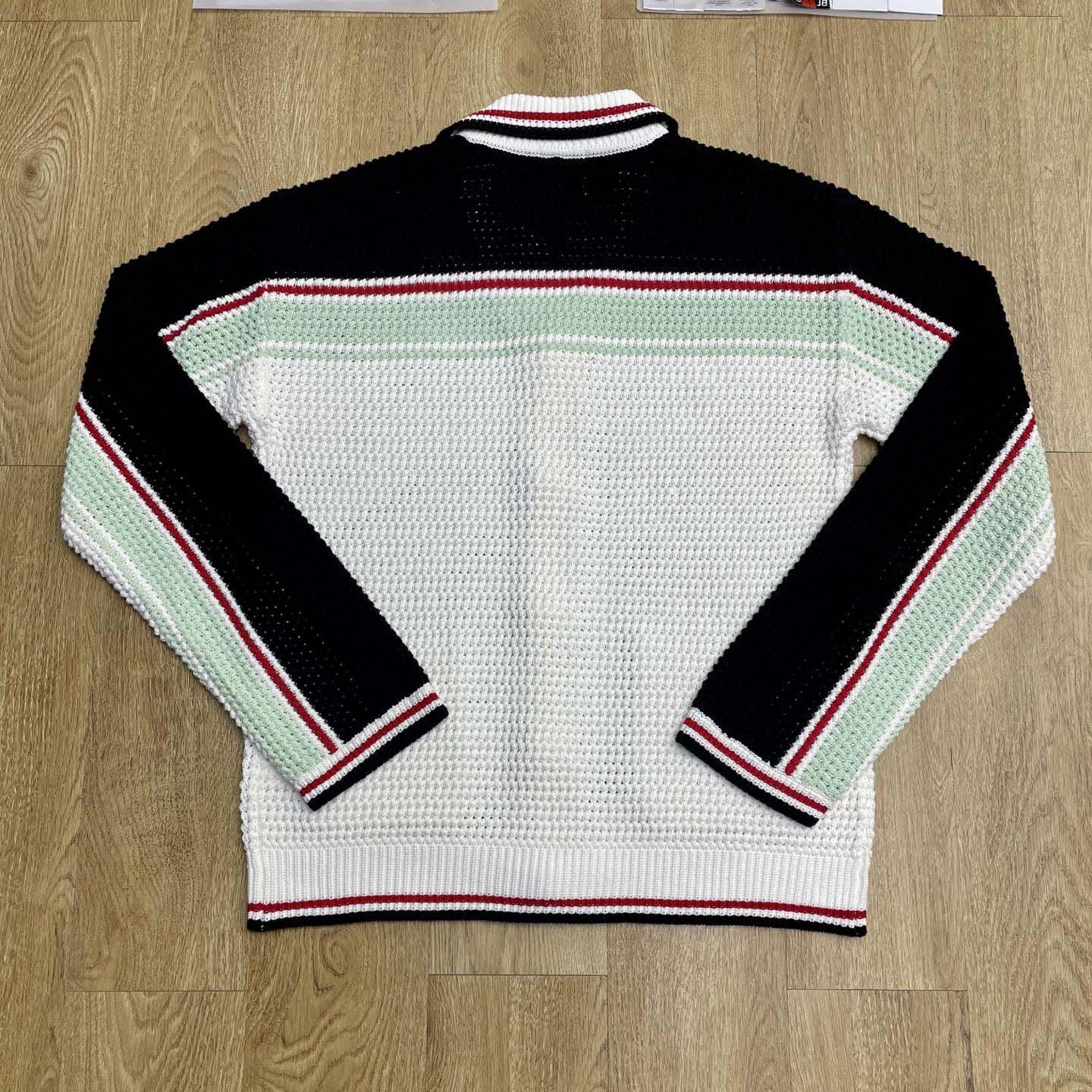Casablanca Tennis Crochet Shacket    Z6018 - DopestKickz